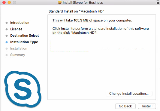 skype for business mac delegate permissions